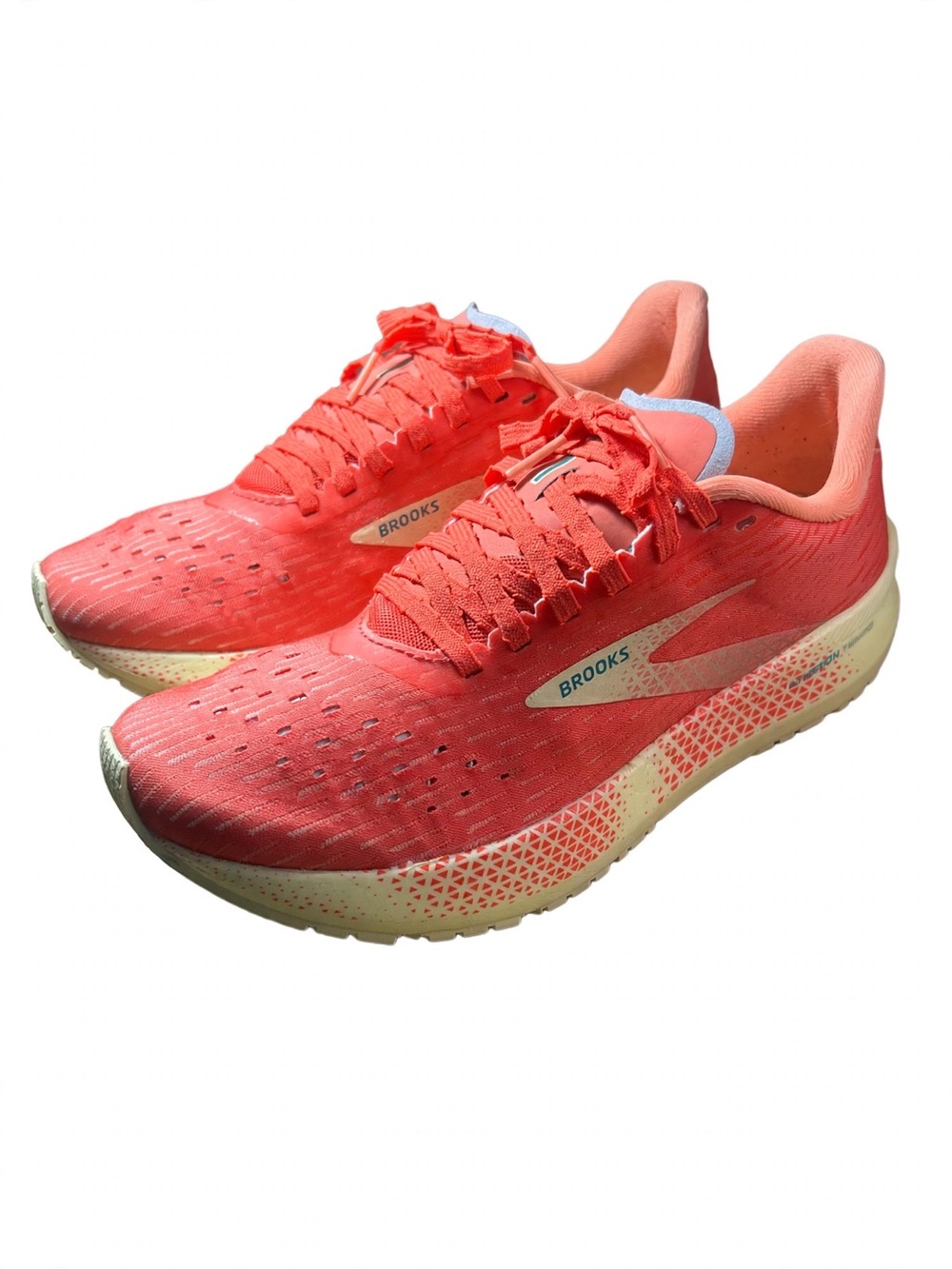 Brooks Women's Athletic Shoes in Orange/Cream